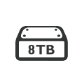 8TB DE ALMACENAMIENTO NVR