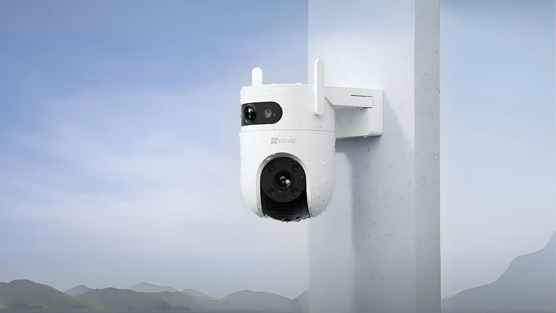 Cámara de seguridad doble lente H9C ezviz