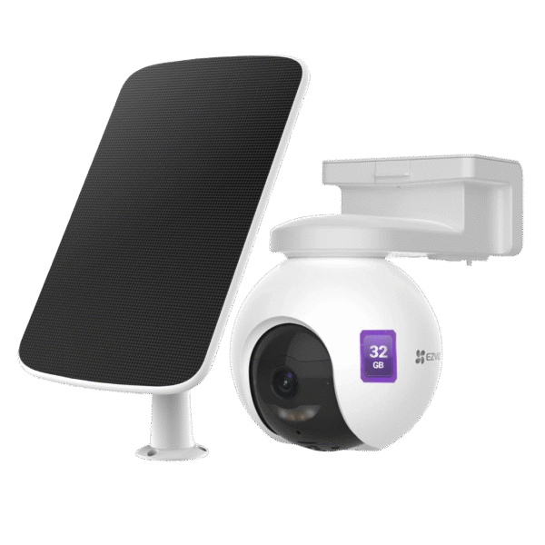 HB8 Ezviz Camara a Bateria 32GB Memoria Interna Panel Solar