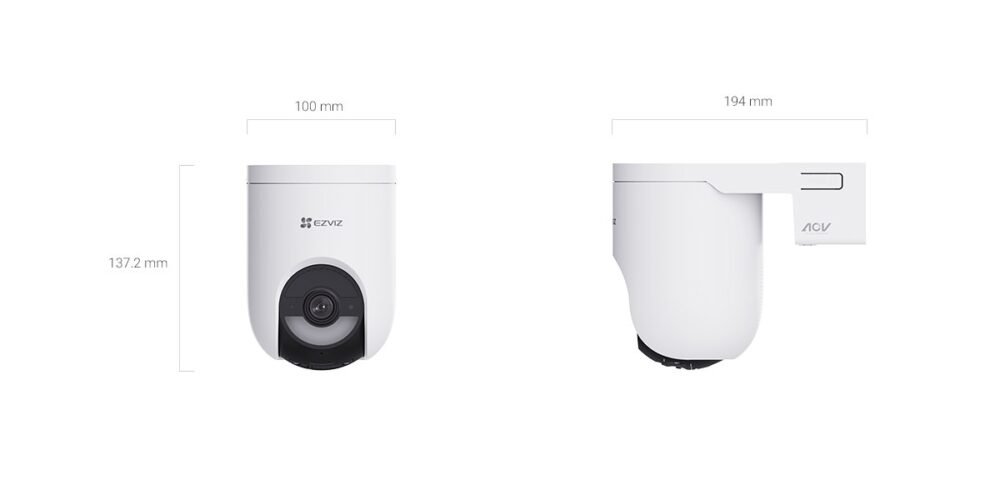 HB8 Lite + Panel Solar 5W - Cámara de Seguridad con Batería - Imagen 3